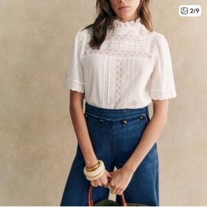 Sezane Elisabetta Blouse - Small